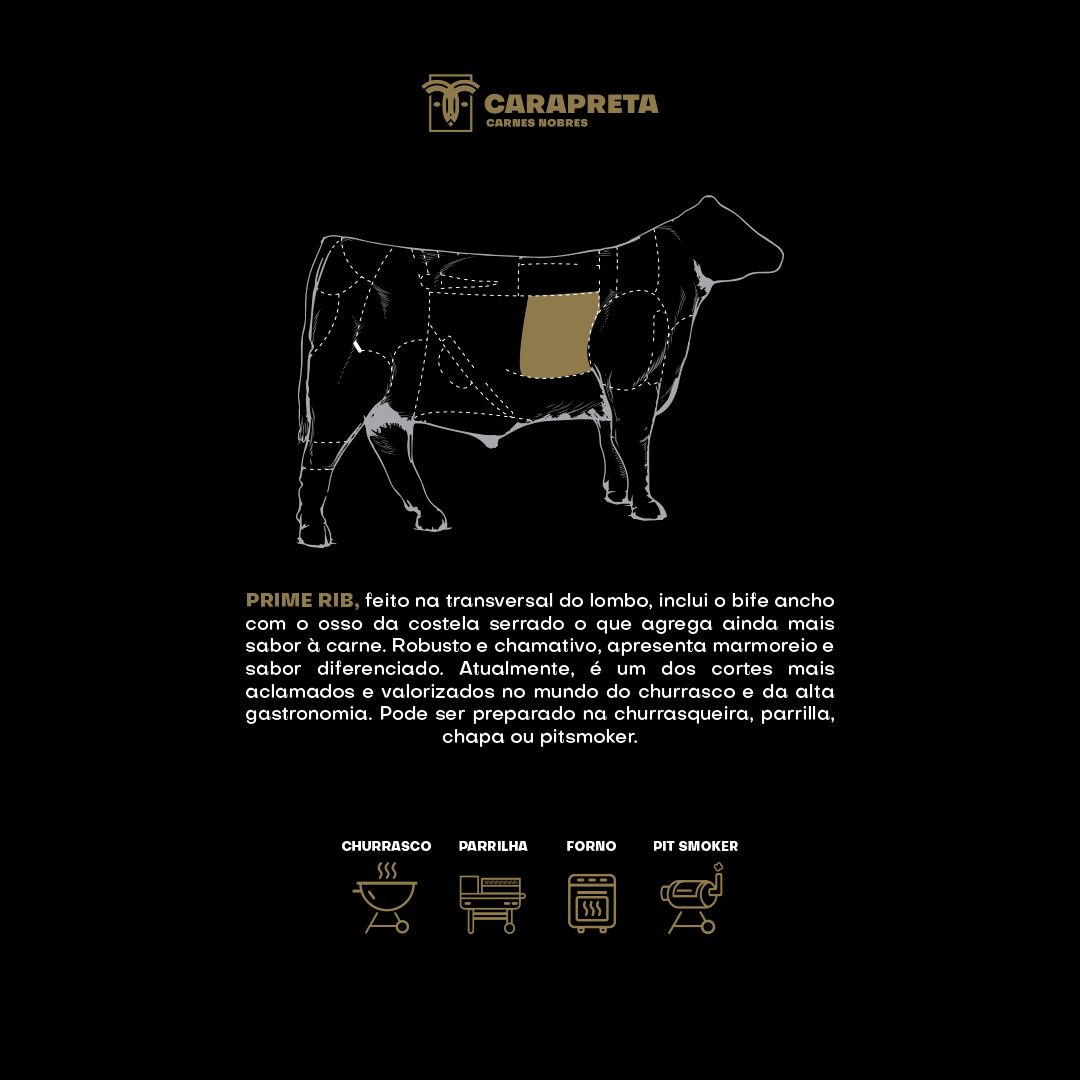 Prime Rib 750g - CaraPreta